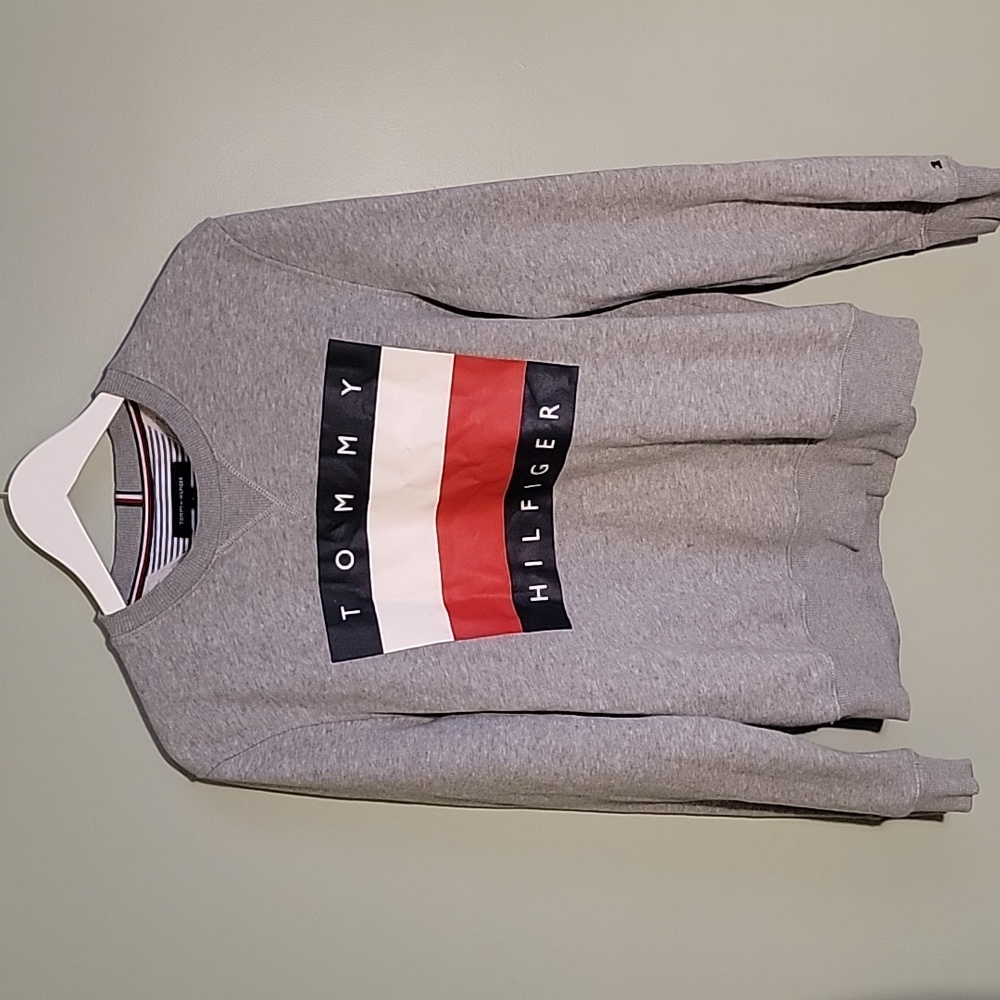 Tommy Hilfiger Classic Crew Flag Logo sz M